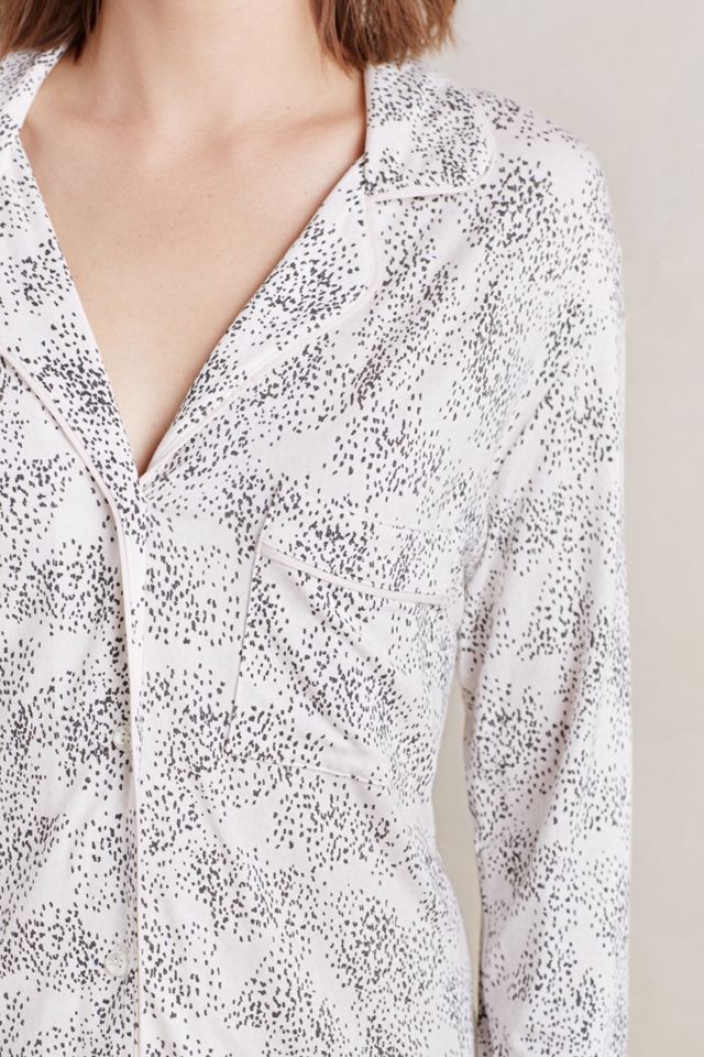 Eberjey Dotted Jersey Sleep Set #2