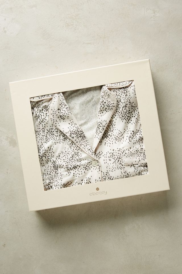 Eberjey Dotted Jersey Sleep Set #3