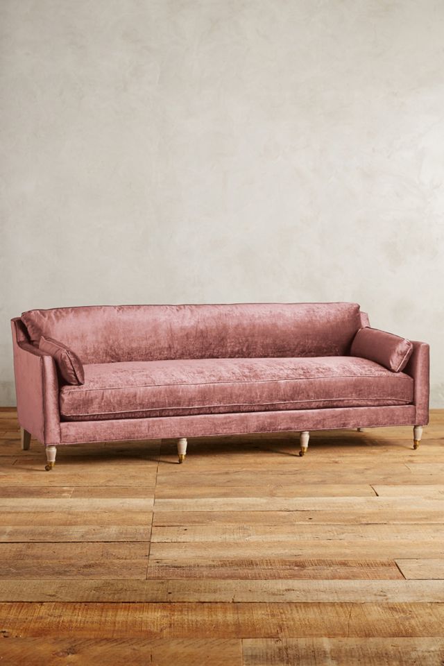 Slub Velvet Leonelle Sofa #1