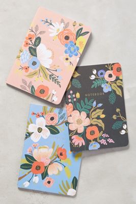 Rifle Paper Co. Penned Posies Journal Trio