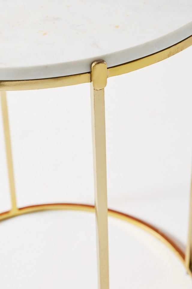 Leavenworth Marble Side Table #2