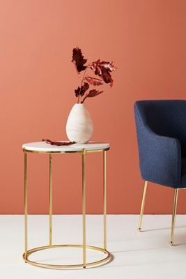 Leavenworth Marble Side Table