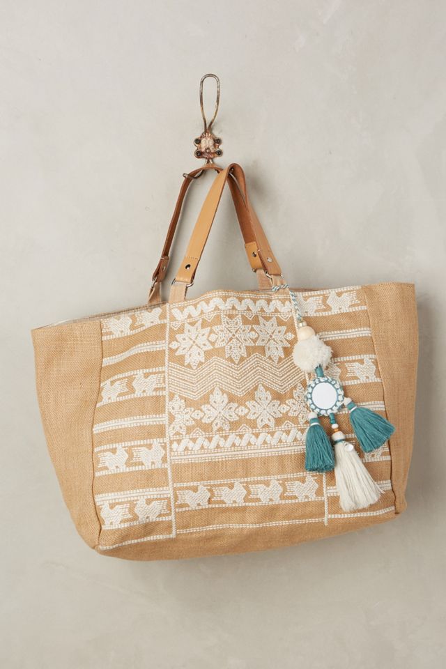 Leila Embroidered Tote