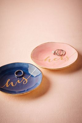 His & Hers Ring Dishes