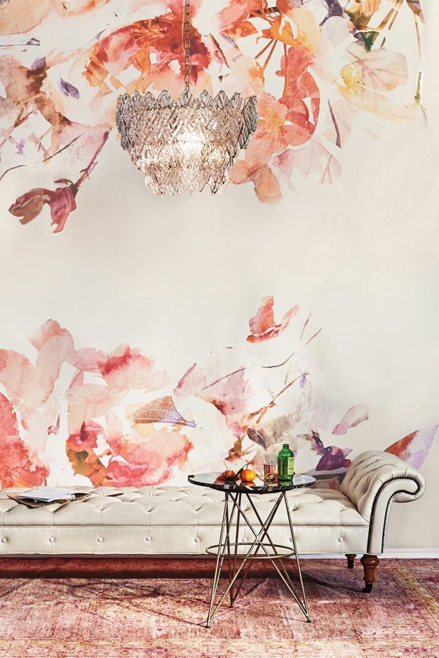 Glass Frond Chandelier  #1