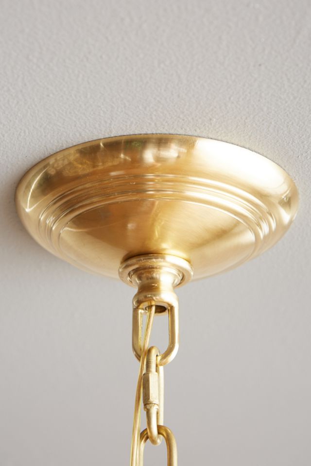 Glass Frond Chandelier  #4