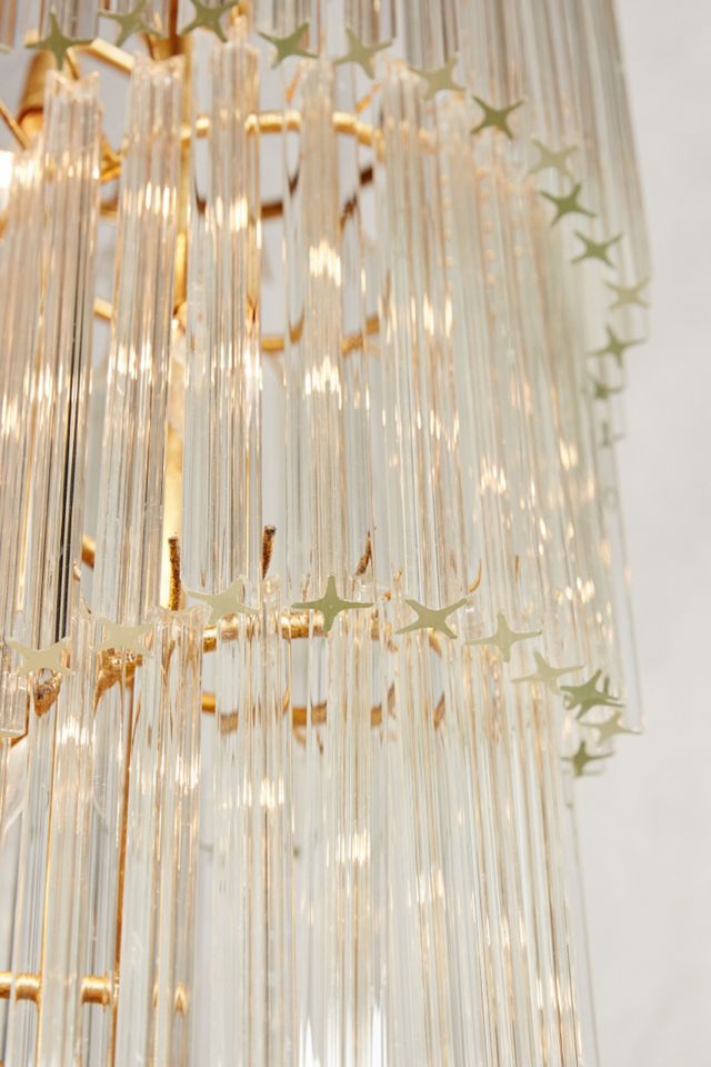 Spiral Fringe Chandelier #2