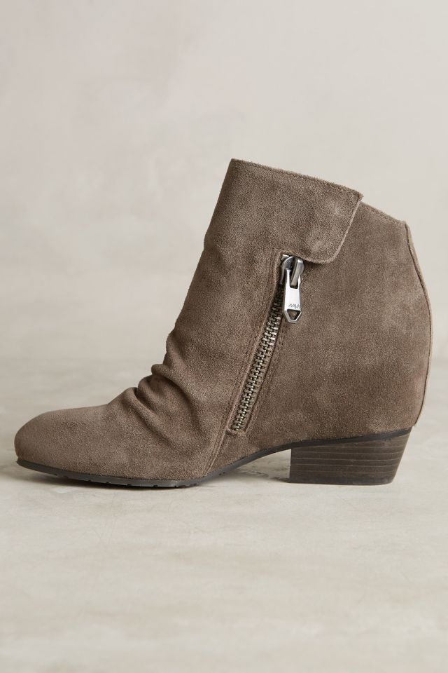 Anthropologie hidden wedge outlet booties