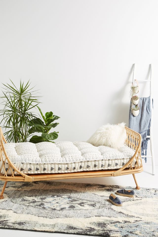 Anthropologie on sale cane bed