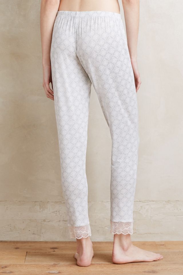 Eberjey Lace-Trimmed Sleep Pants #1