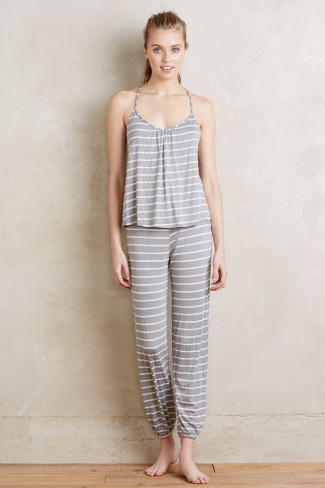 Eberjey Striped T-Back Cami #2