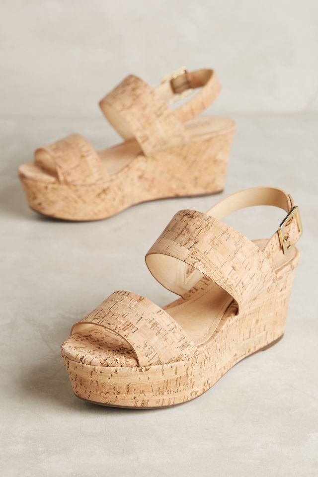 Schutz cork wedges hot sale