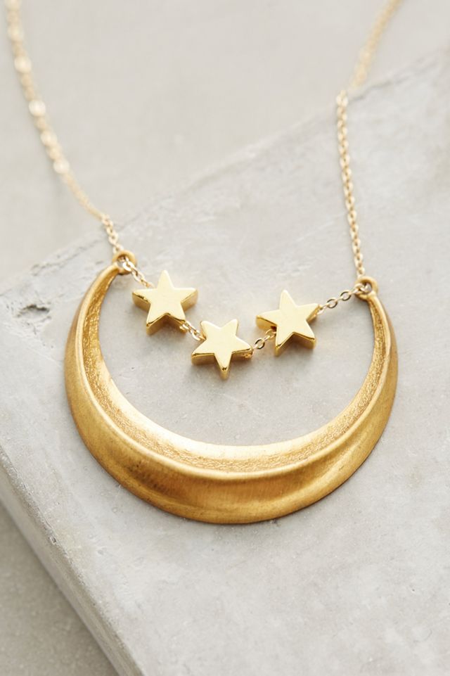 Waxing Moon Necklace #1