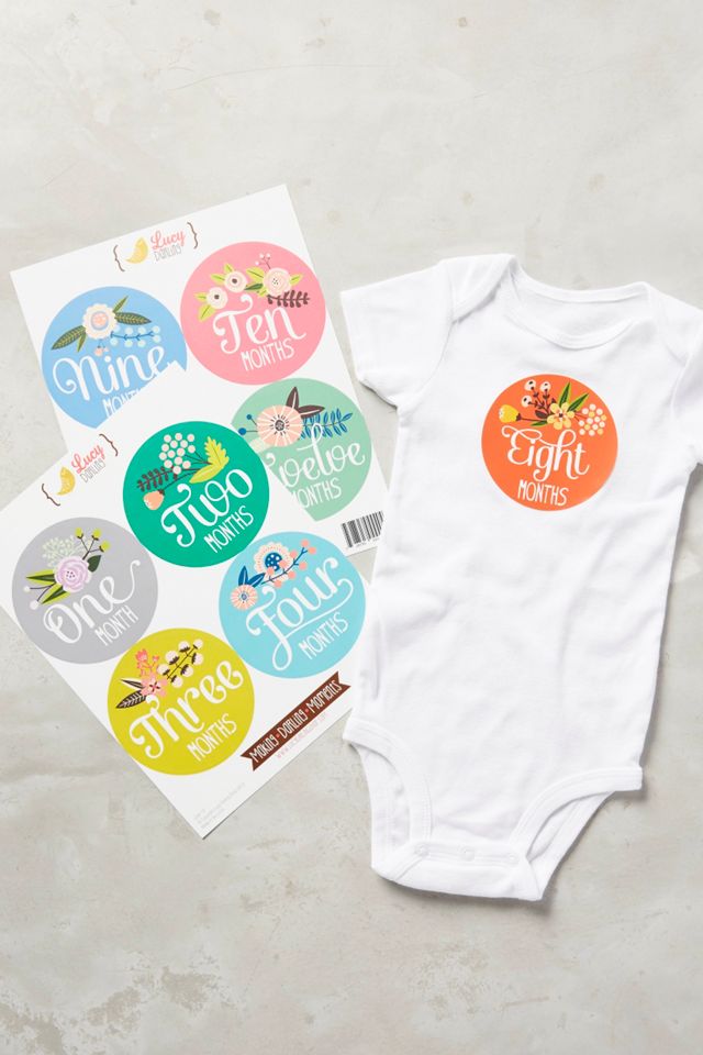 Baby's First Year Stickers #1