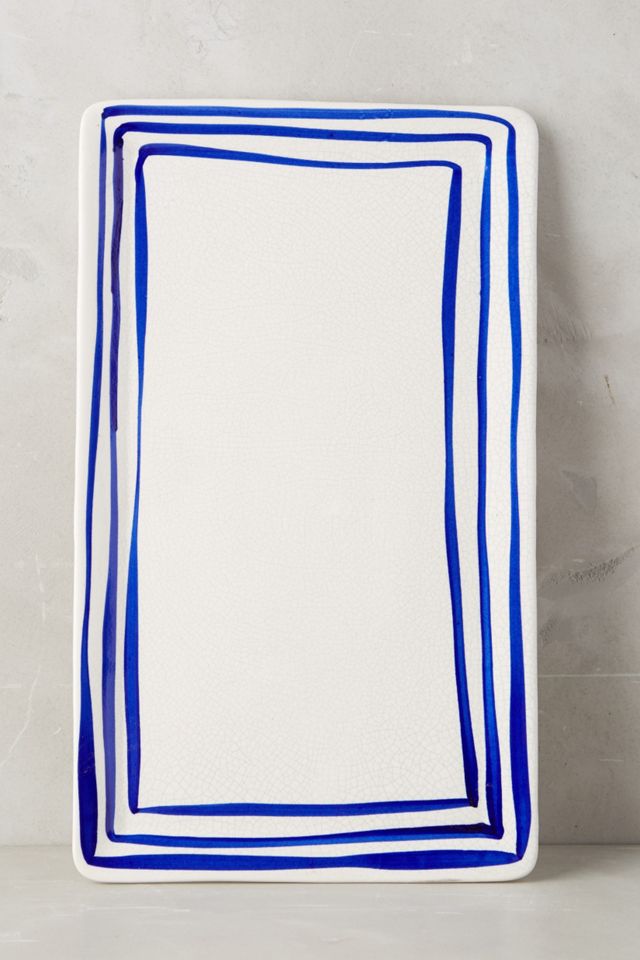 Prussian Stripe Tray #1