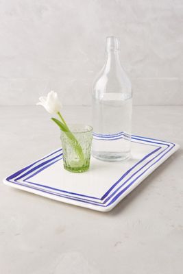 Prussian Stripe Tray