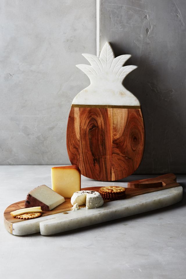 Marble & Acacia Cheese Board #3