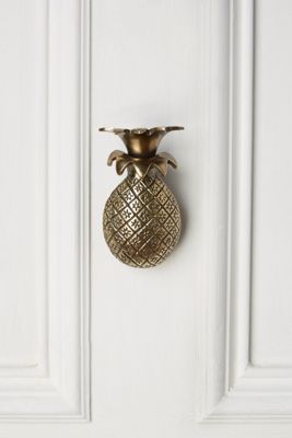 Pineapple Greetings Doorknocker