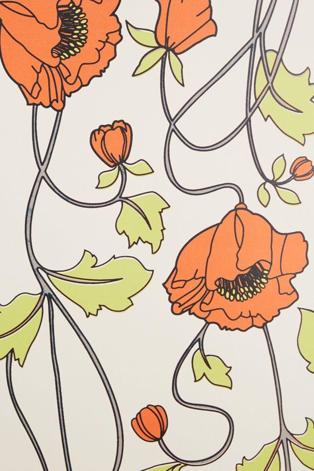Draping Poppies Wallpaper #2