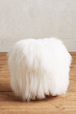Shag Puff Mini Stool