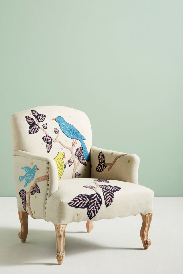 Treescape Dorrance Chair, Birds #1