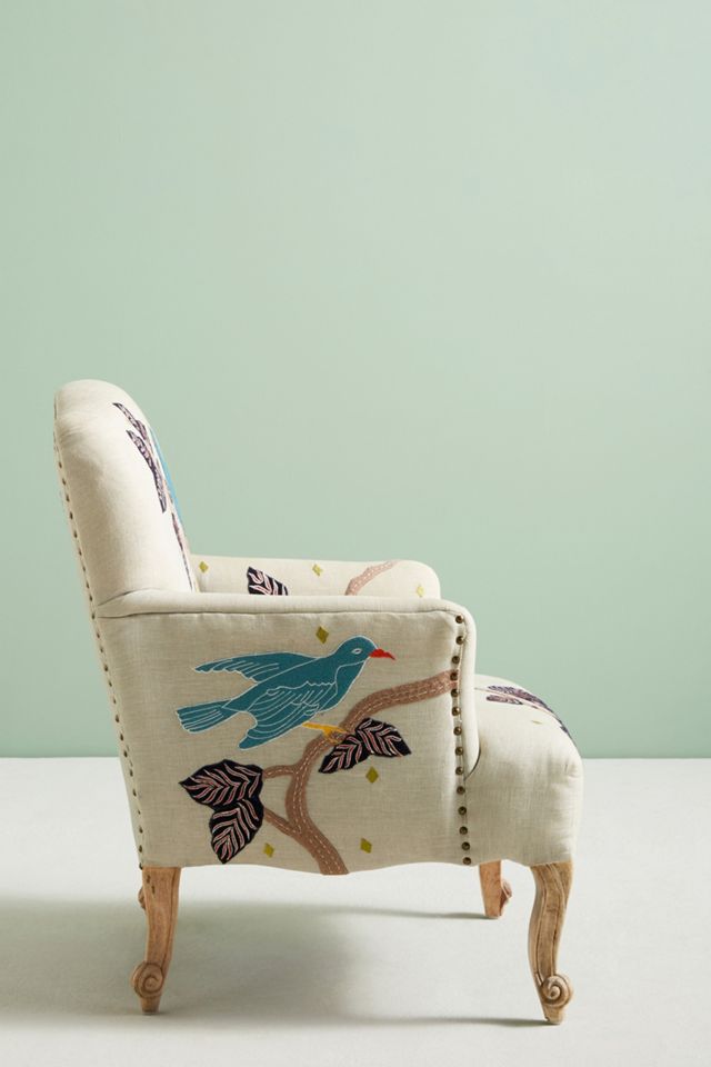 Treescape Dorrance Chair, Birds #2