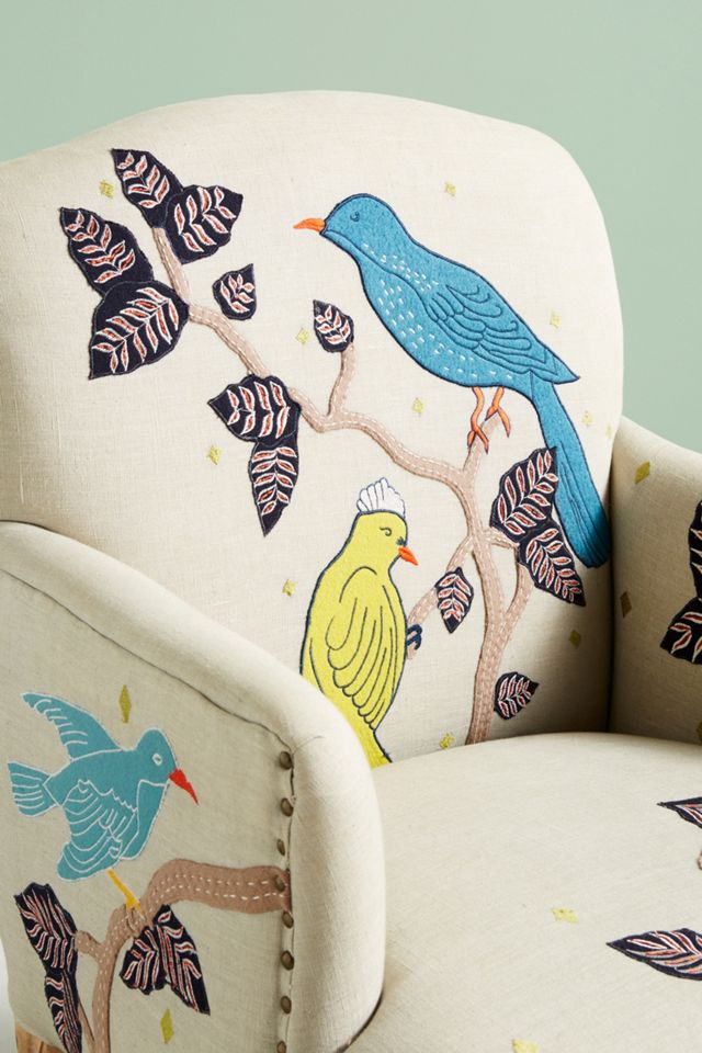 Treescape Dorrance Chair, Birds #4
