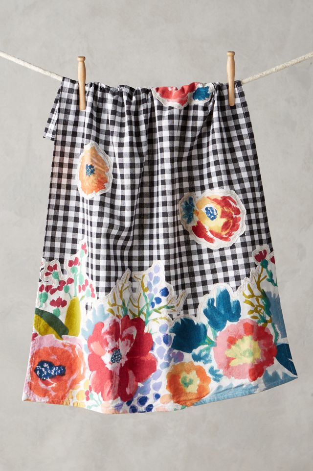Bearing Flowers Dishtowel