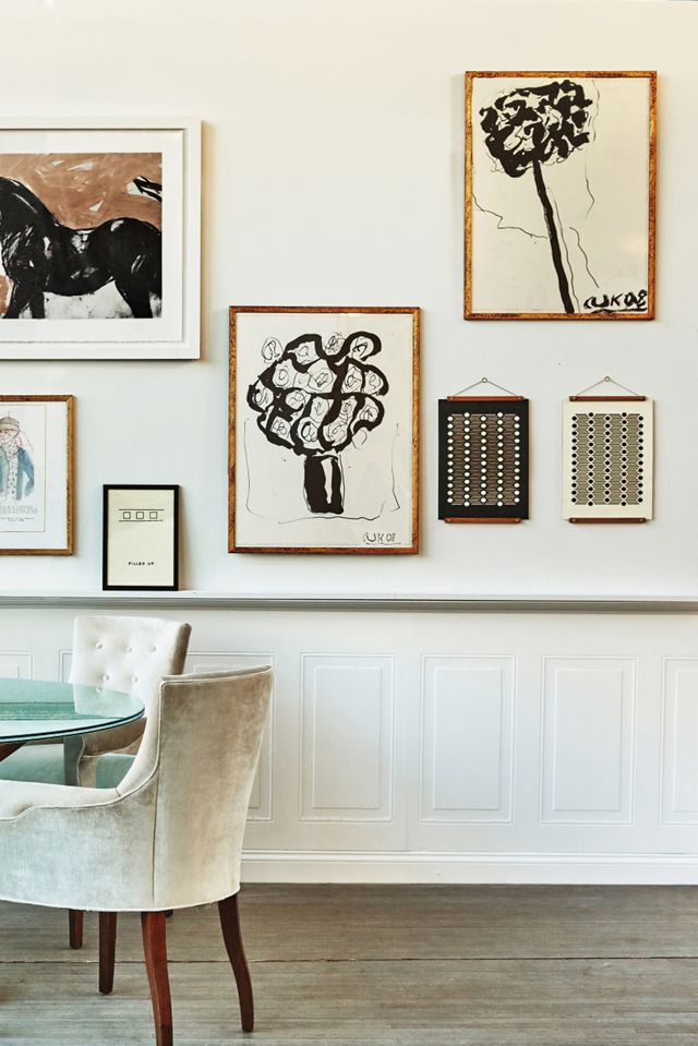 Ink Flower Wall Art #4