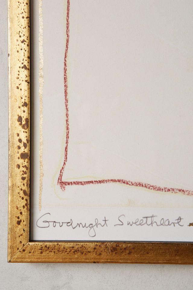 Goodnight Sweetheart Wall Art #1