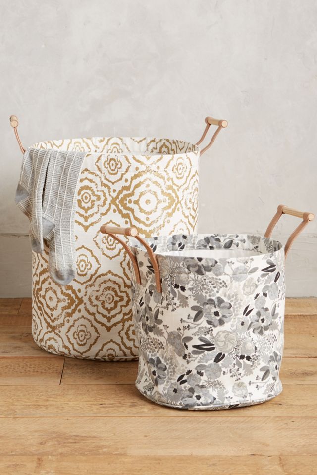 Watercolor Hamper Tote #1