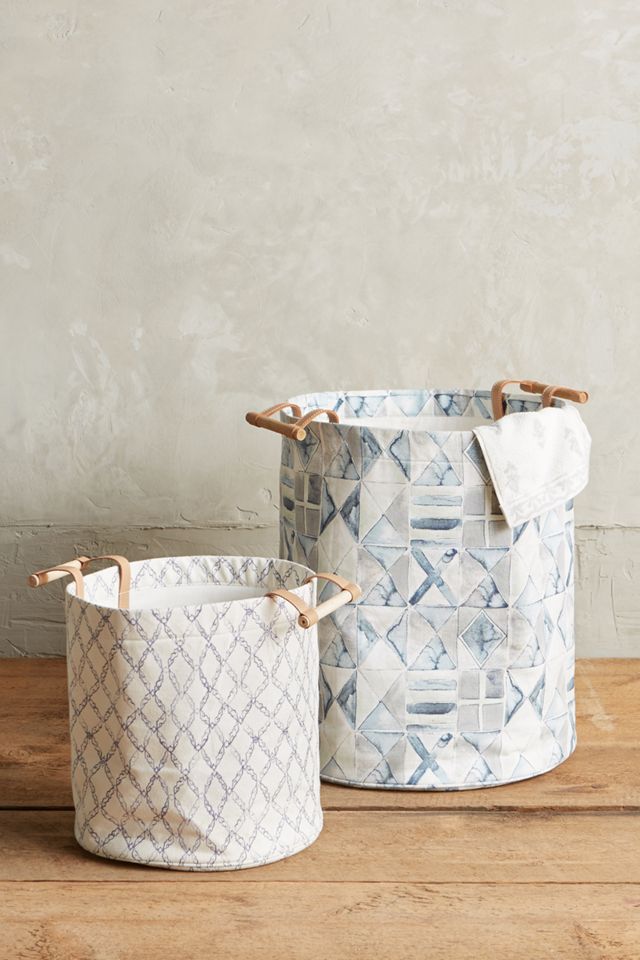 Watercolor Hamper Tote #2