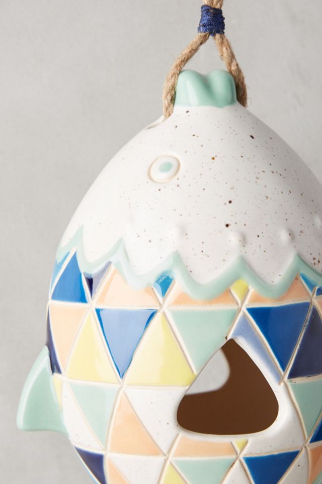 Rainbow Fish Birdhouse #1