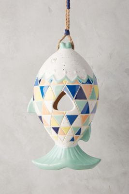 Rainbow Fish Birdhouse