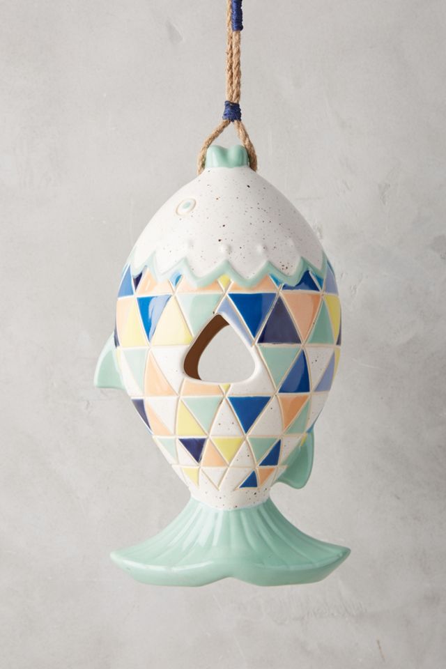 Rainbow Fish Birdhouse