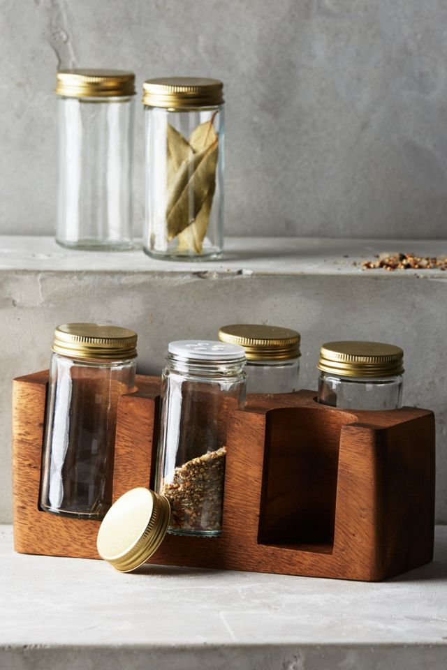 Acacia Spice Rack