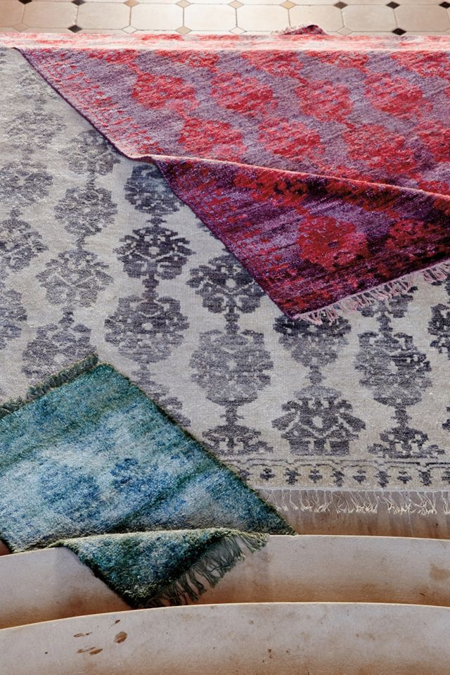 Overdyed Pericon Rug Swatch #4
