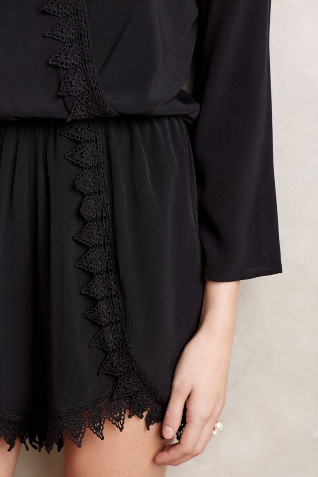 Lace-Trimmed Romper #2