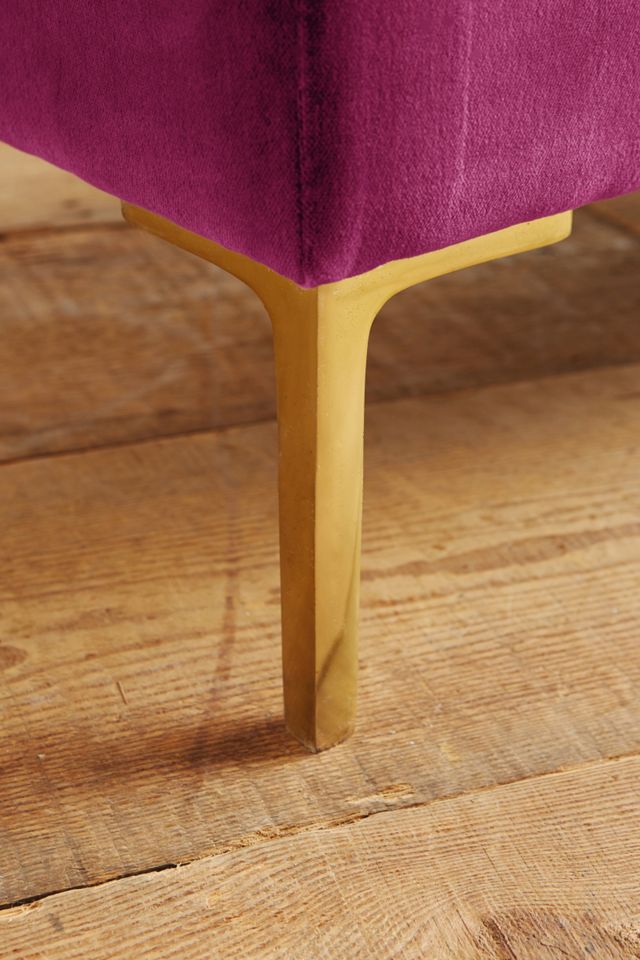 Velvet Edlyn Bench #1
