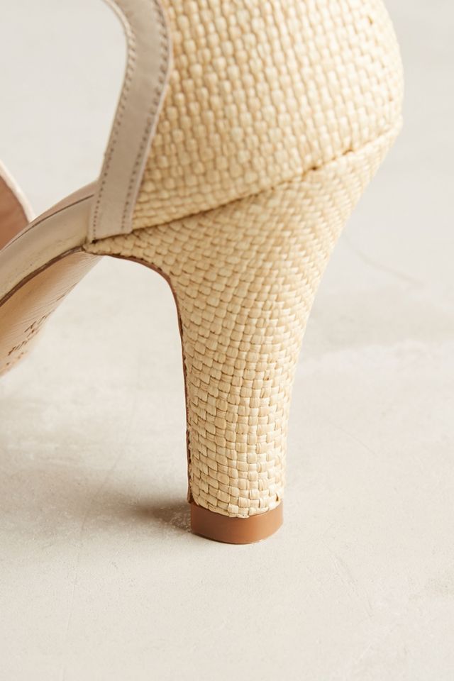 Nora Scarpe di Lusso Raffia Heels #4