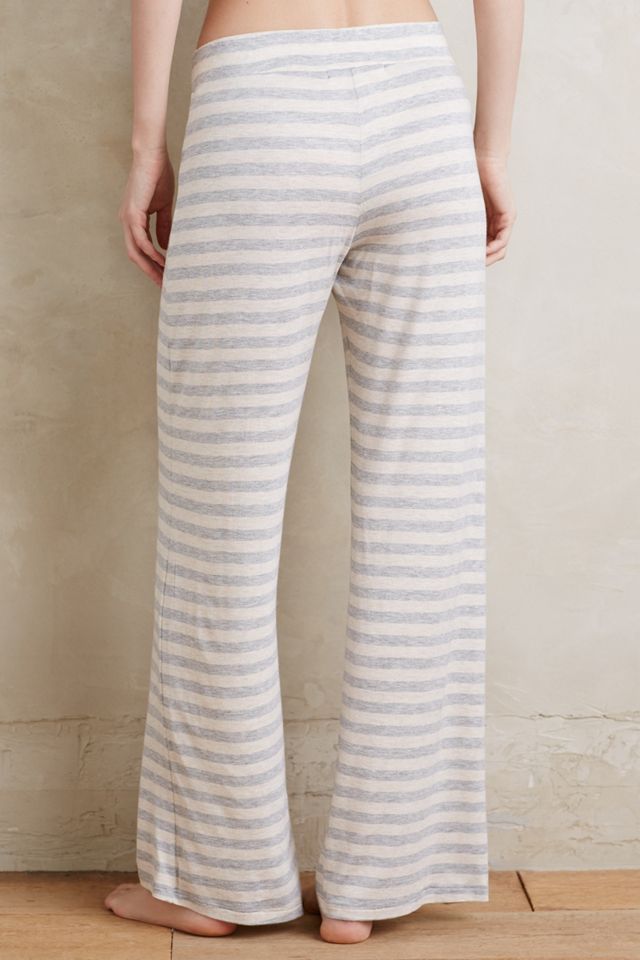 Striped Wide-Leg Loungers #1