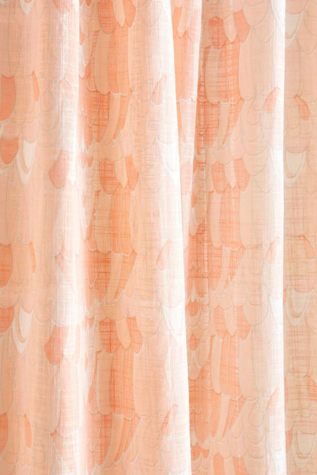 Paradise Found Feathered Curtain #1