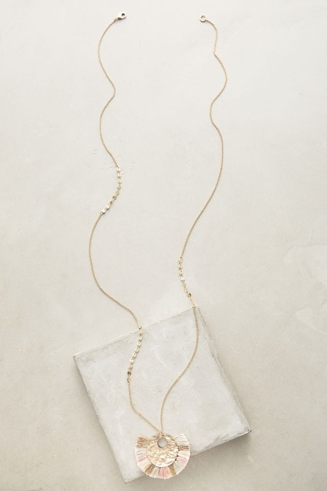 Sundial Pendant Necklace