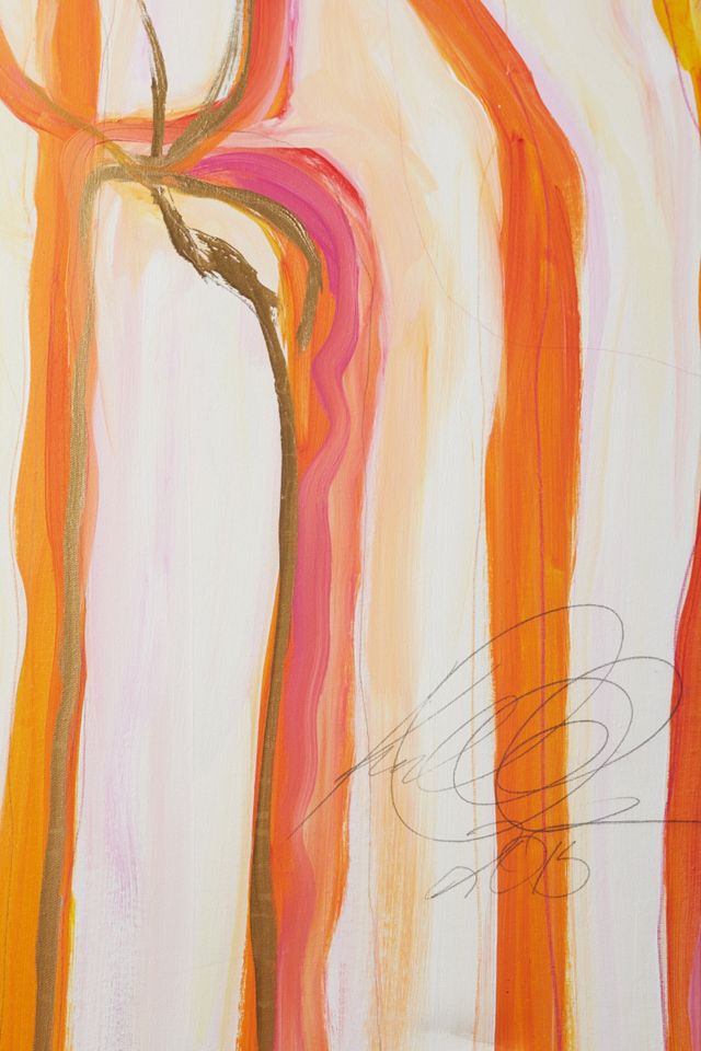 Sunset Ribbons Wall Art #1