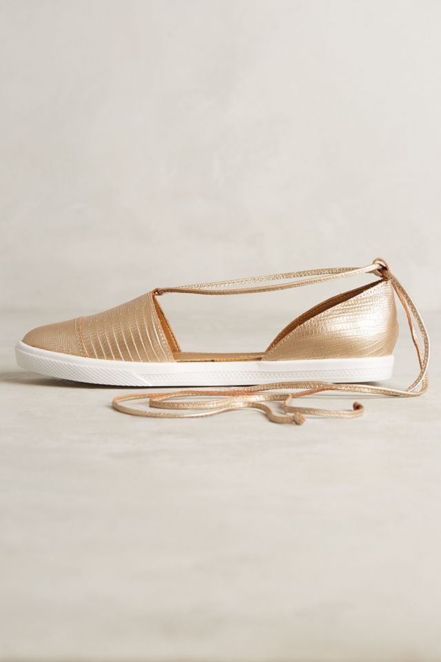 Kaanas St. Maarten Ankle-Wrap Flats #3