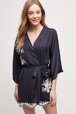 Lune Embroidered Robe