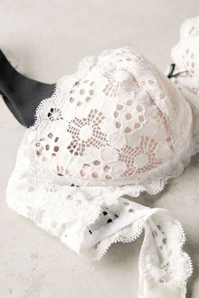 Fleur du Mal Crochet Balconette Bra #4