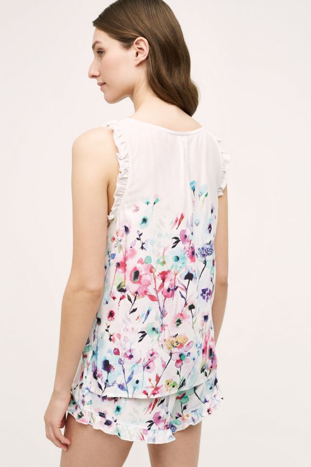Ruffled Daisy Sleep Top #1
