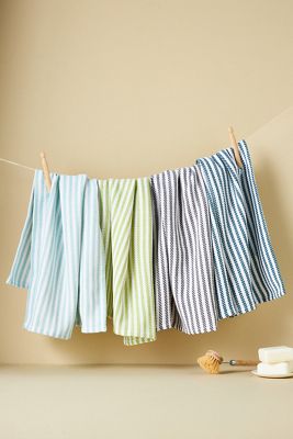Baker Stripe Dish Towels, Set of 4