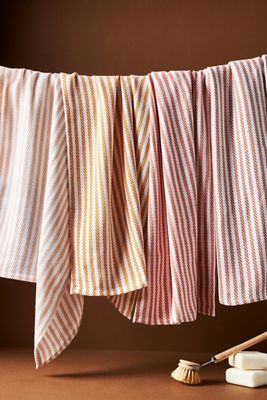 Baker Stripe Dish Towels, Set of 4